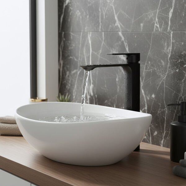 Bathroom faucet REA Urban Black High