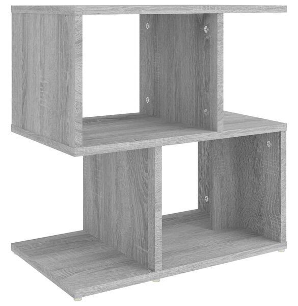 Bedside Cabinet Grey Sonoma 50x30x51.5 cm Engineered Wood