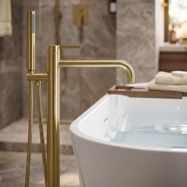 Free-standing faucet Rea Foster Brush Gold