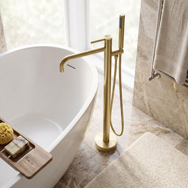 Free-standing faucet Rea Foster Brush Gold