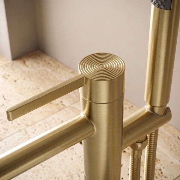 Free-standing faucet Rea Foster Brush Gold