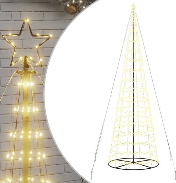 Christmas Tree Light Cone 1554 LEDs Warm White 500 cm