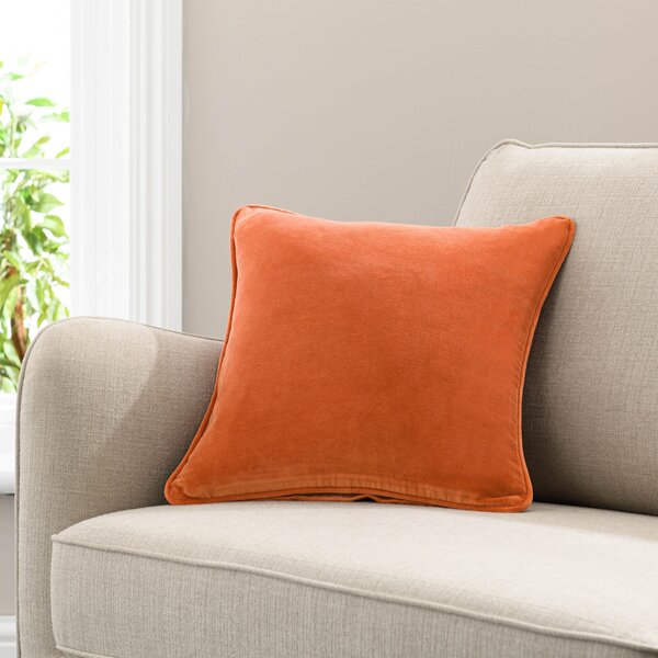 Clara Cotton Velvet Square Cushion