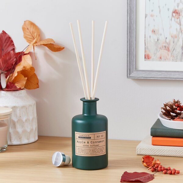 Churchgate Apple & Cinammon Diffuser Green