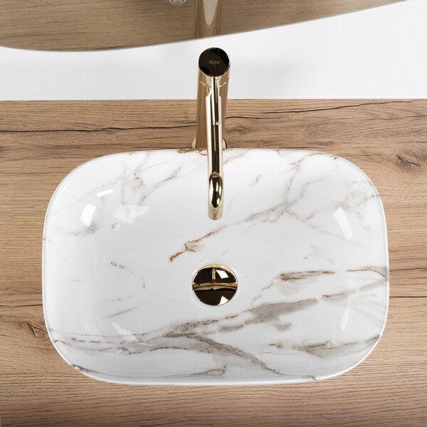 Countertop Basin Rea Belinda Aiax Marble