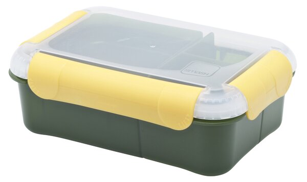 Smash Rectangular Bento Box Khaki (Green)