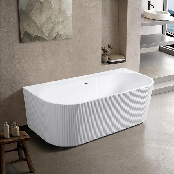 Wall acrylic Bathtub CORSO 170cm