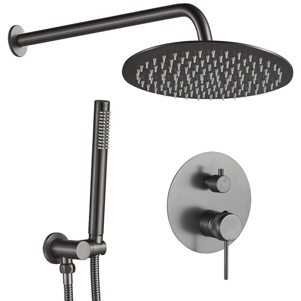 Shower system Rea Lungo Grip Gun Grey + BOX