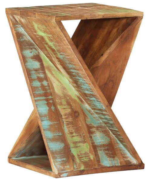 Side Table 35x35x55 cm Solid Wood Reclaimed