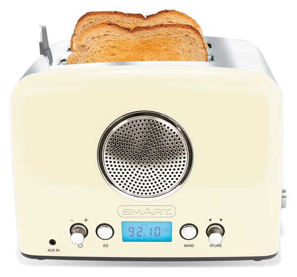 SMART Radio Toaster Cream