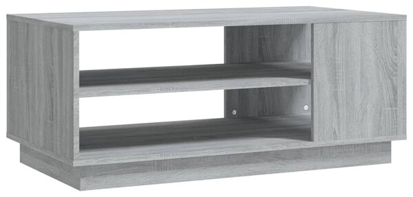 Coffee Table Grey Sonoma 102x55x43 cm Engineered Wood