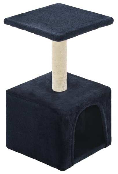 Cat Tree with Sisal Scratching Post 55 cm Dark Blue