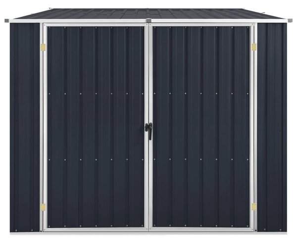 Garden Shed Anthracite 195x198x159 cm Galvanised Steel