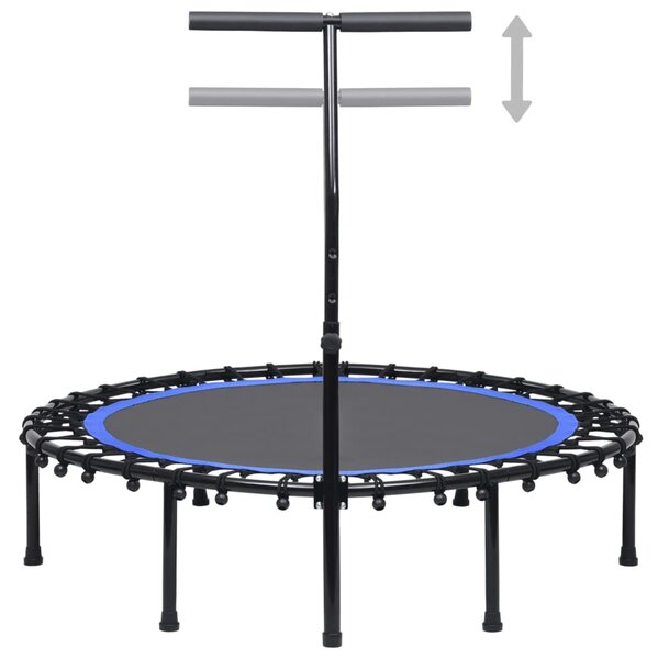 Fitness Trampoline with Handle 122 cm