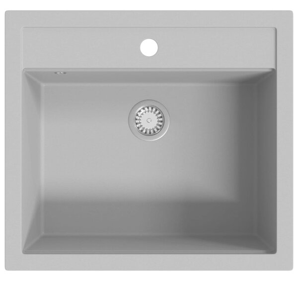 Granite Kitchen Sink Single Basin Grey