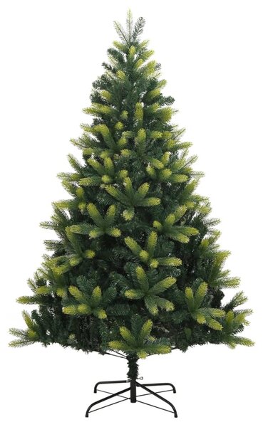 Artificial Hinged Christmas Tree with Stand 210 cm