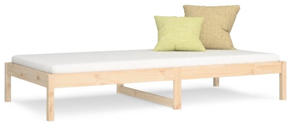 Day Bed without Mattress 90x200 cm Solid Wood Pine