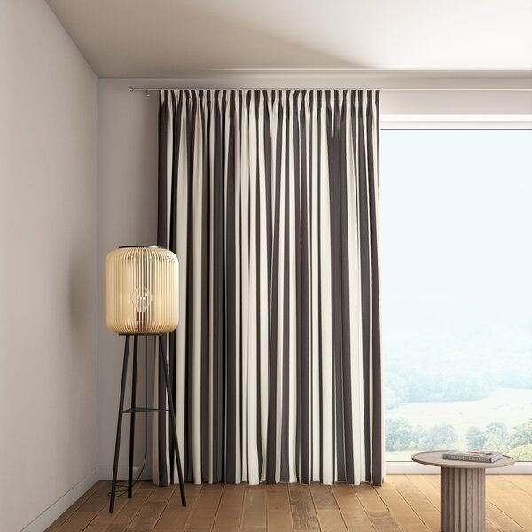 Pencil pleat curtain
