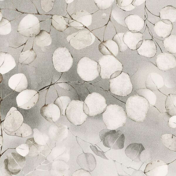 ANTE DECOR Lunaria Fabric Grey