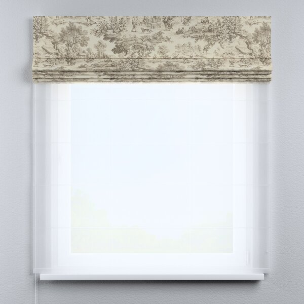 Double layered Roman blind DUO