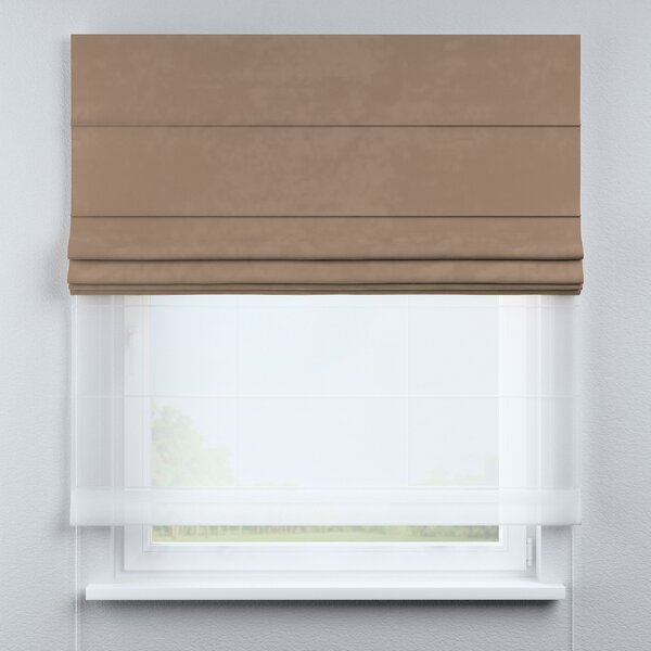 Double layered Roman blind DUO