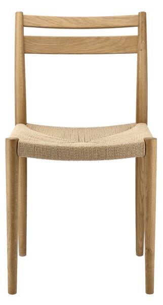 1898 Fridhem dining chair Papercord-laquered oak