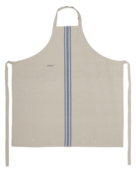 OYOY Linen apron Blue