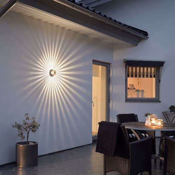 KONSTSMIDE LED Wall Light Monza 1x3W Anthracite