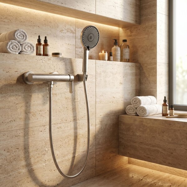 Shower faucet REA Arcos Brush Nickel