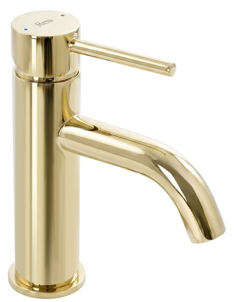 Bathroom faucet Rea Lungo L.Gold Low