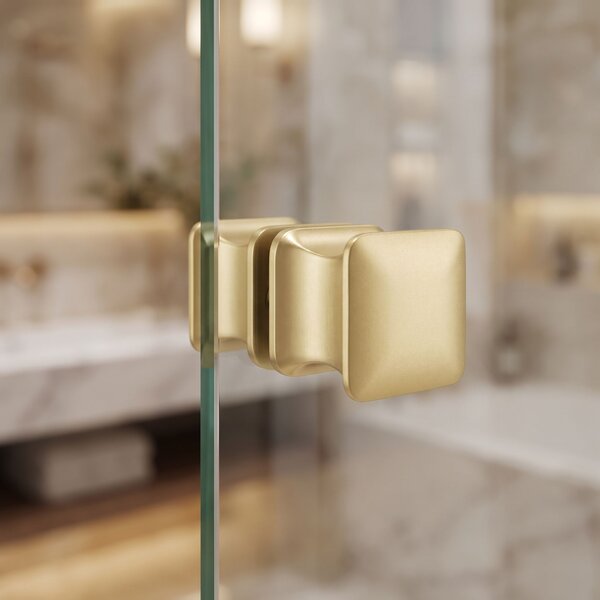 Shower door handle Rea 04 Brushed Gold