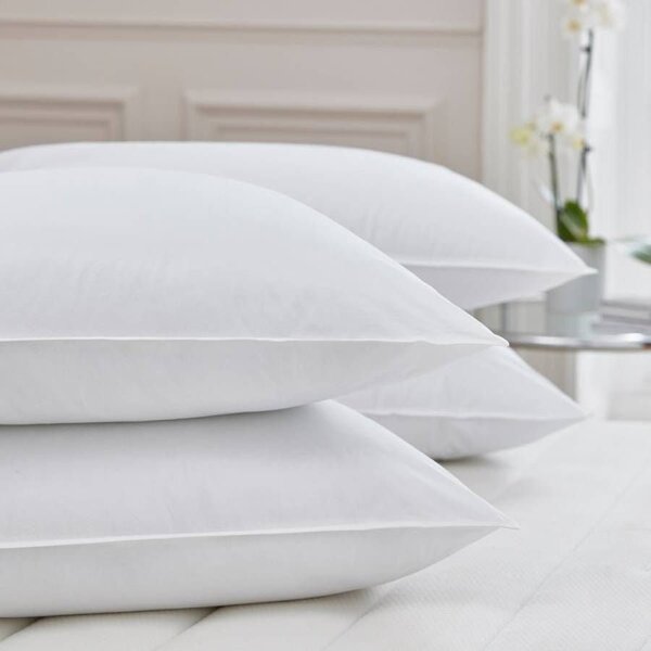 White Duck Down Pillow, Medium