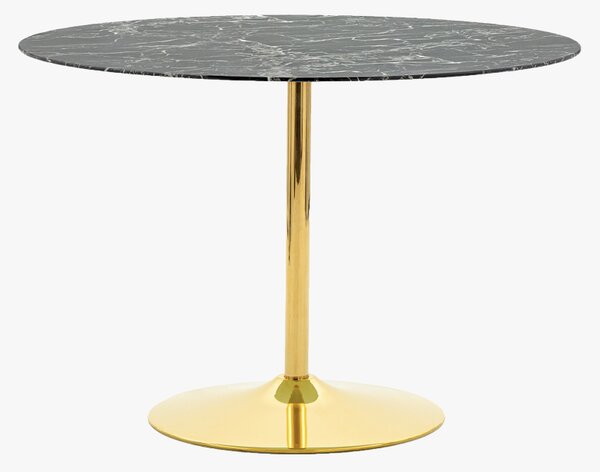 Jude Dining Table in Black Marble