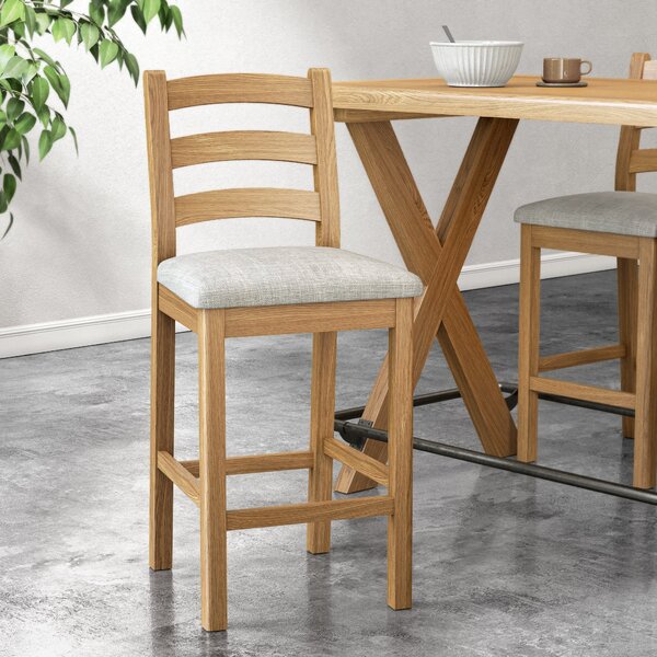 Normandy Counter Height Bar Stool, Oak Oak