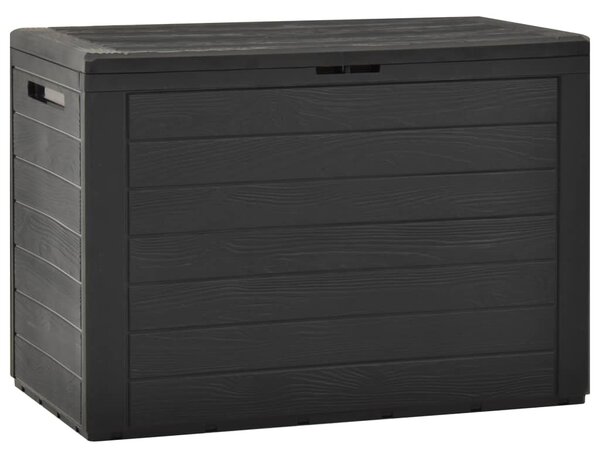 Garden Storage Box Anthracite 78x44x55 cm