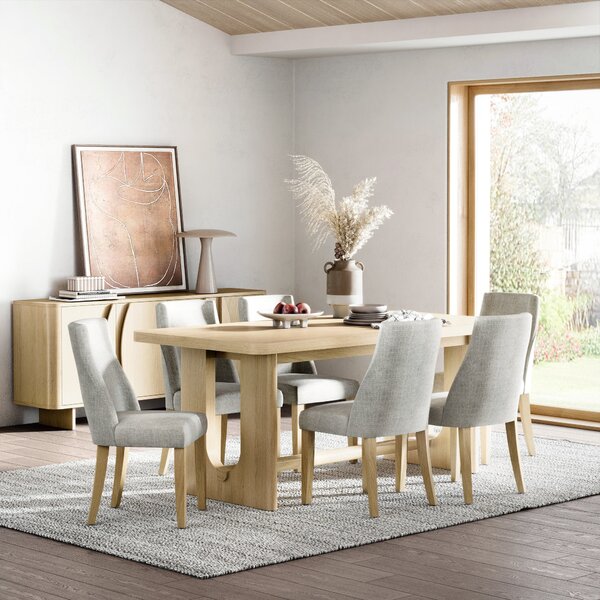 Cara 6-8 Seater Extendable Dining Table Oak