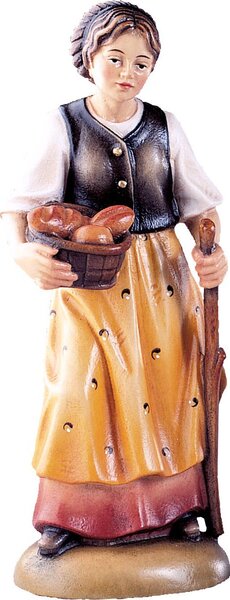 Shepherdess with bread - Farm