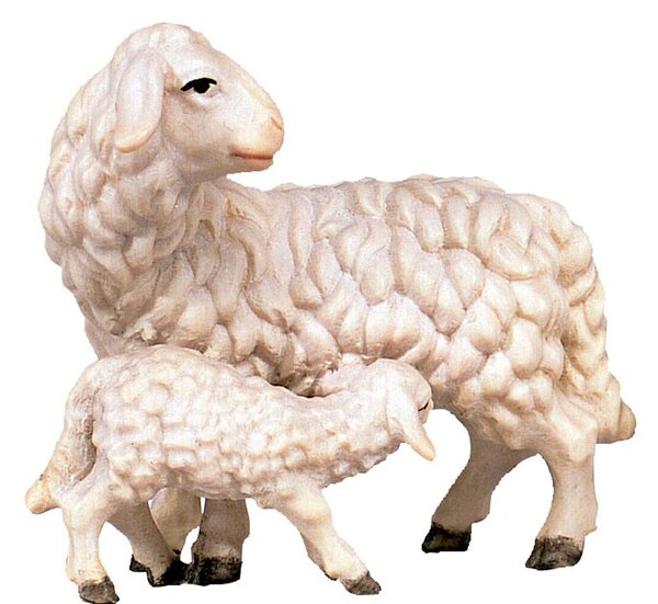 Sheep with lamb - dolomite