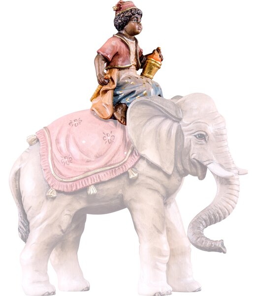 Elephant-driver for Nativity scene - Rives