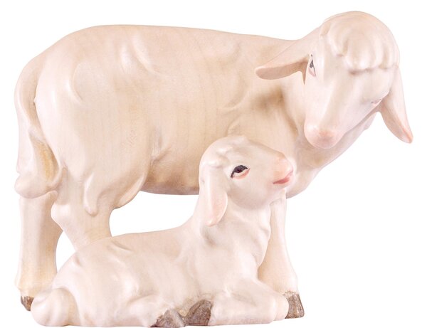 Sheep with lamb for Nativity scene - Artis