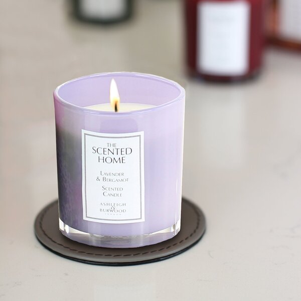 Lavender and Bergamot Candle Purple