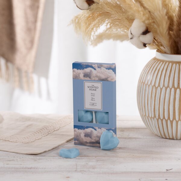 The Scented Home Fresh Linen Wax Melts Blue