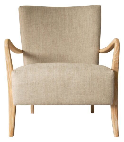 Chedworth Arm Chair Natural Linen