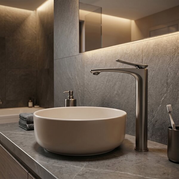 Bathroom faucet PREMIUM Rea Vision Tytan High