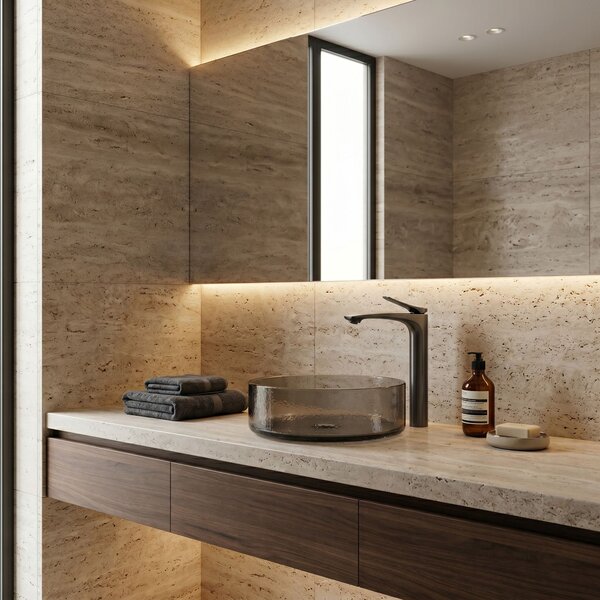 Bathroom faucet PREMIUM Rea Vision Tytan High
