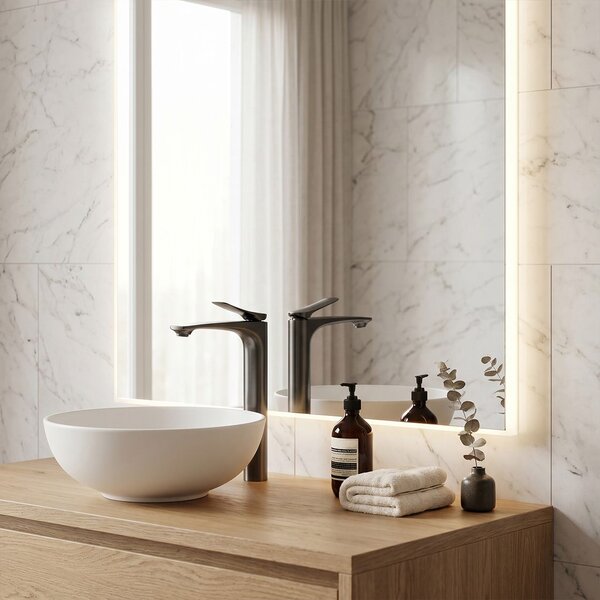 Bathroom faucet PREMIUM Rea Vision Tytan High