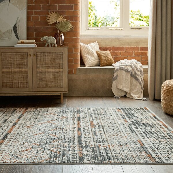 Spencer Flatweave Rug Rust