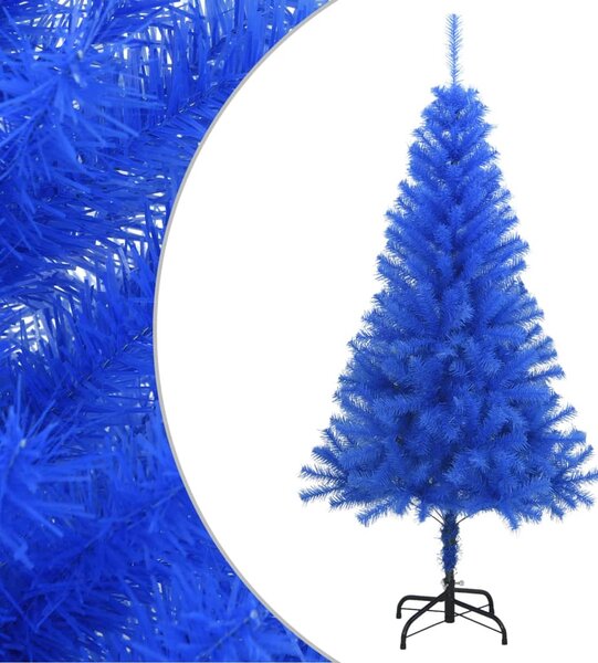 Artificial Christmas Tree with Stand Blue 150 cm PVC