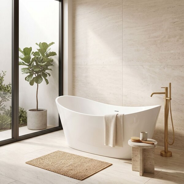 Freestanding bath Rea Ferrano 150