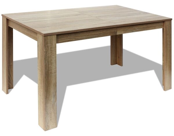 Dining Table 140x80x75 cm Oak